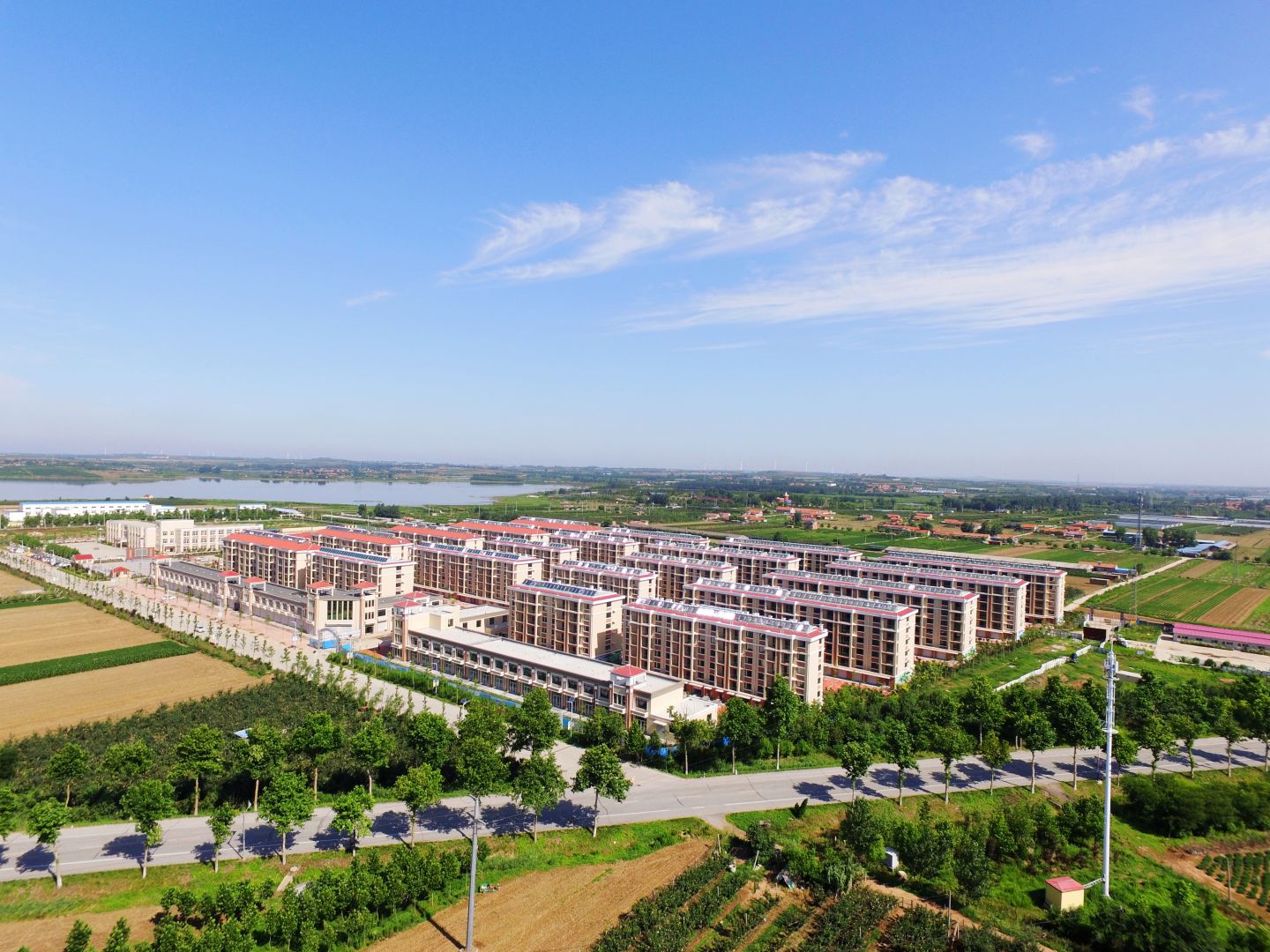 青岛万搏（中国）集团莱西平度公司河头店镇龙泉湖社区项目实景图01_compressed